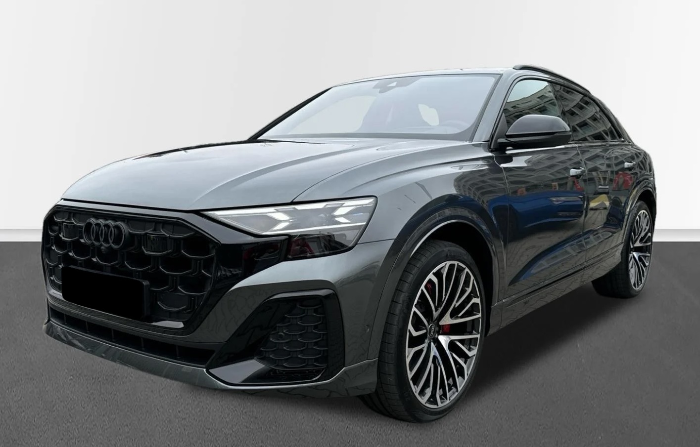 AUDI Q8 50 TDI S-LINE | FACELIFT | SKLADEM | české předváděcí auto | nafta 286 koní | sportovní S-line | sportovně luxusní SUV coupé | šedá Daytona | černá kůže | maximální výbava | super cena  | VIP SLEVA | nákup online | AUTOiBUY.com
